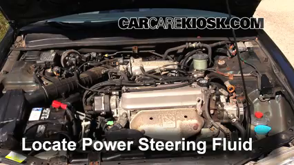 Add Transmission Fluid: 1994-1997 Honda Accord - 1996 Honda Accord EX 2